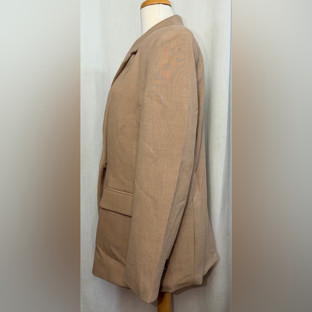 NWT Banana Republic Pant Suit Blazer 12 & Pants 10 Beige Tan 2-Pc Set MSRP $270 - Picture 8 of 16